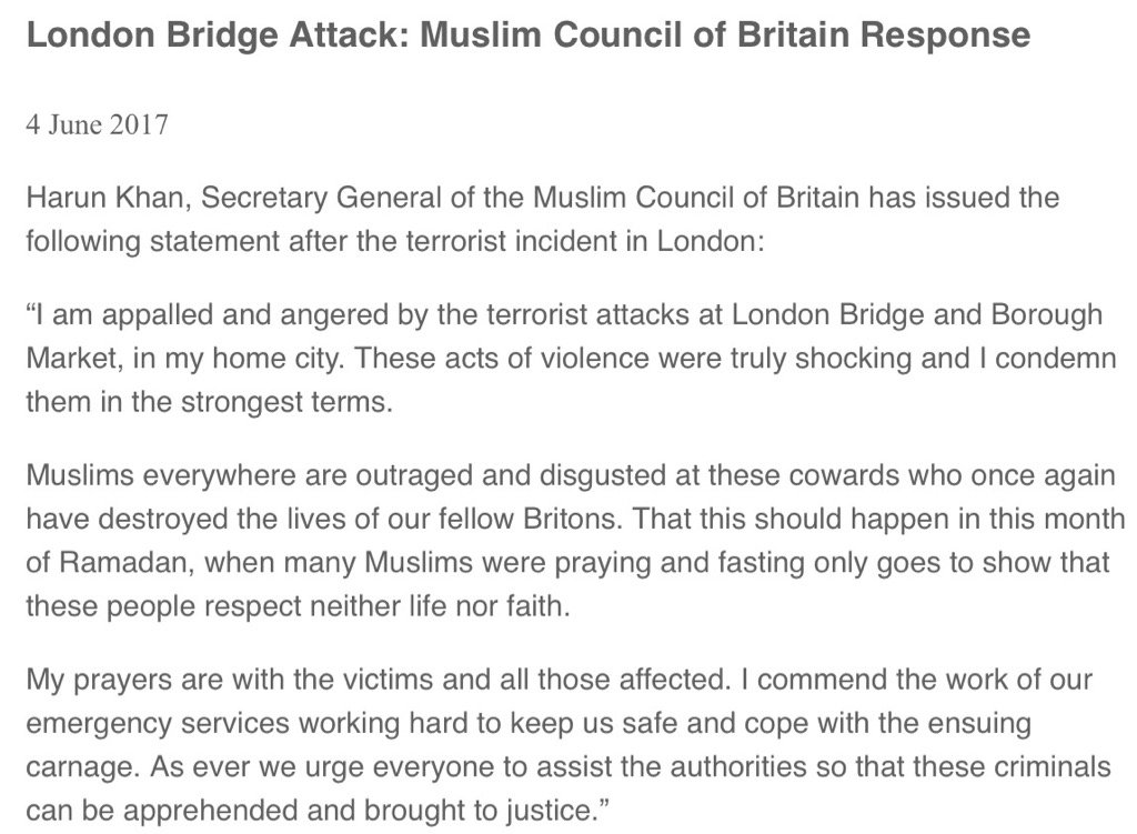 tnewtondunn's tweet photo. "That this should happen in this month of Ramadan only goes to show these people respect neither life nor faith." https://t.co/dgq8yIZy8f
