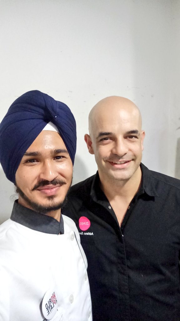 chefparminderbr's tweet photo. T-0122 excellent networking platform for connecting foodies by #woap great experience working with world's best master chef's #iihm https://t.co/Wtkp6sv4Ek