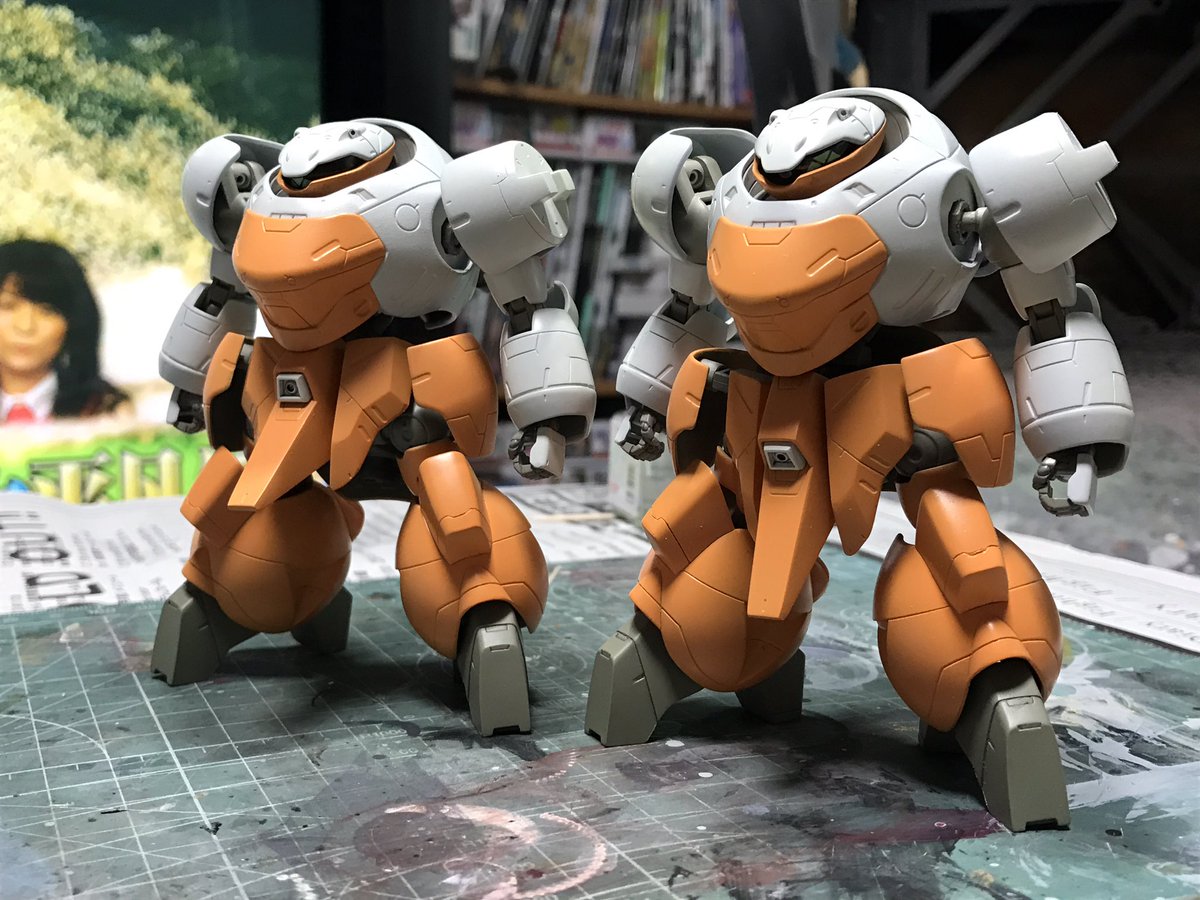 Mickey48 On Twitter ランドマンロディの基本塗装をしました クレオスメカニカルカラーセットのネイプルシャインが良い色 明日は脚部のマスキング塗装です 鉄血のオルフェンズ ガンプラ