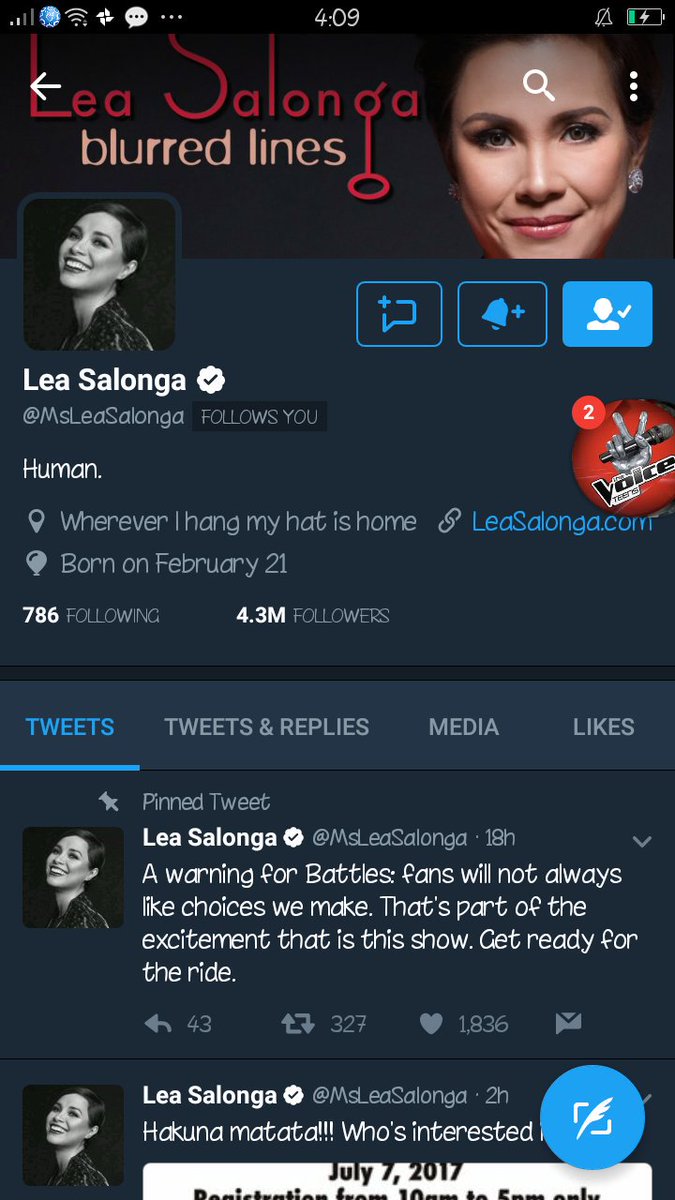 brynchong's tweet photo. Finollow ako ni Ms. Leah hahahaha https://t.co/X5sSlZM7cv