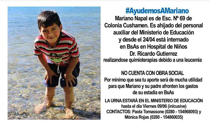 arevalo_martin's tweet photo. Ayudemos a Marianito! Nos necesita!!! Hacer RT! https://t.co/L7ZhRJymaV