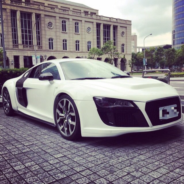 Schön isser ja der Audi R8 #audiR8 #taipeh #taiwan #carporn
