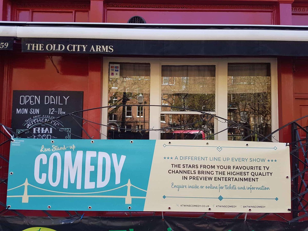 KTwinsComedy's tweet photo. Fill your boots with #comedy from @JosephIsMissing &amp; @mistertrent in #Hammersmith TONIGHT! Ticket link here: https://t.co/kw8nKg2NGl https://t.co/tNOnZBA91s