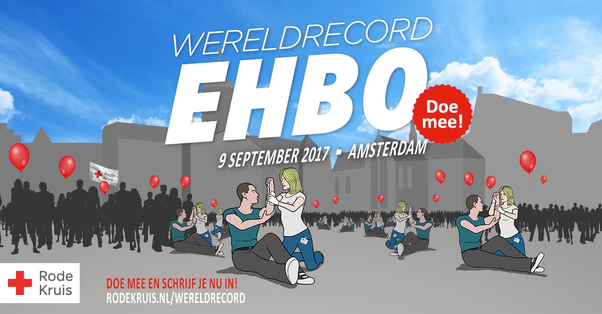 Once in a lifetime!

Meld je aan voor het Wereldrecord EHBO. Lees verder en schrijf je in: rodekru.is/EHBO-WR