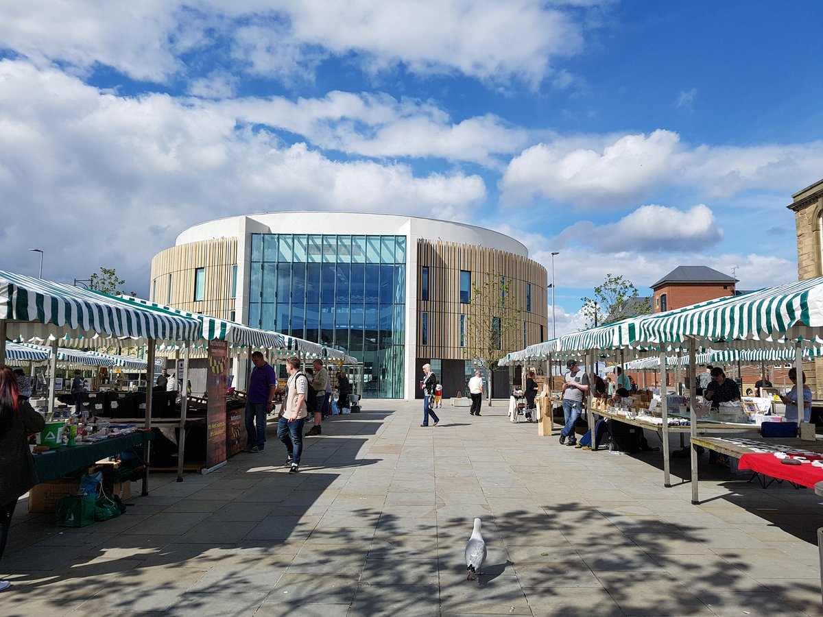 And we are OPEN! Visiting the #greatnorthdogwalk #southsheilds today? Pop along to #pepperpotfayre, Open until 3pm outside  <a href="/TheWord_UK/">The Word</a>