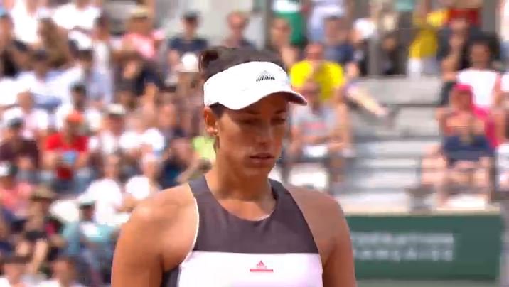 livetennis's tweet photo. Second set #Muguruza 6-3! Can #Mladenovic's back hold up another set?

Watch and bet at https://t.co/YN1mLTnmW0 https://t.co/sm1qc332eP