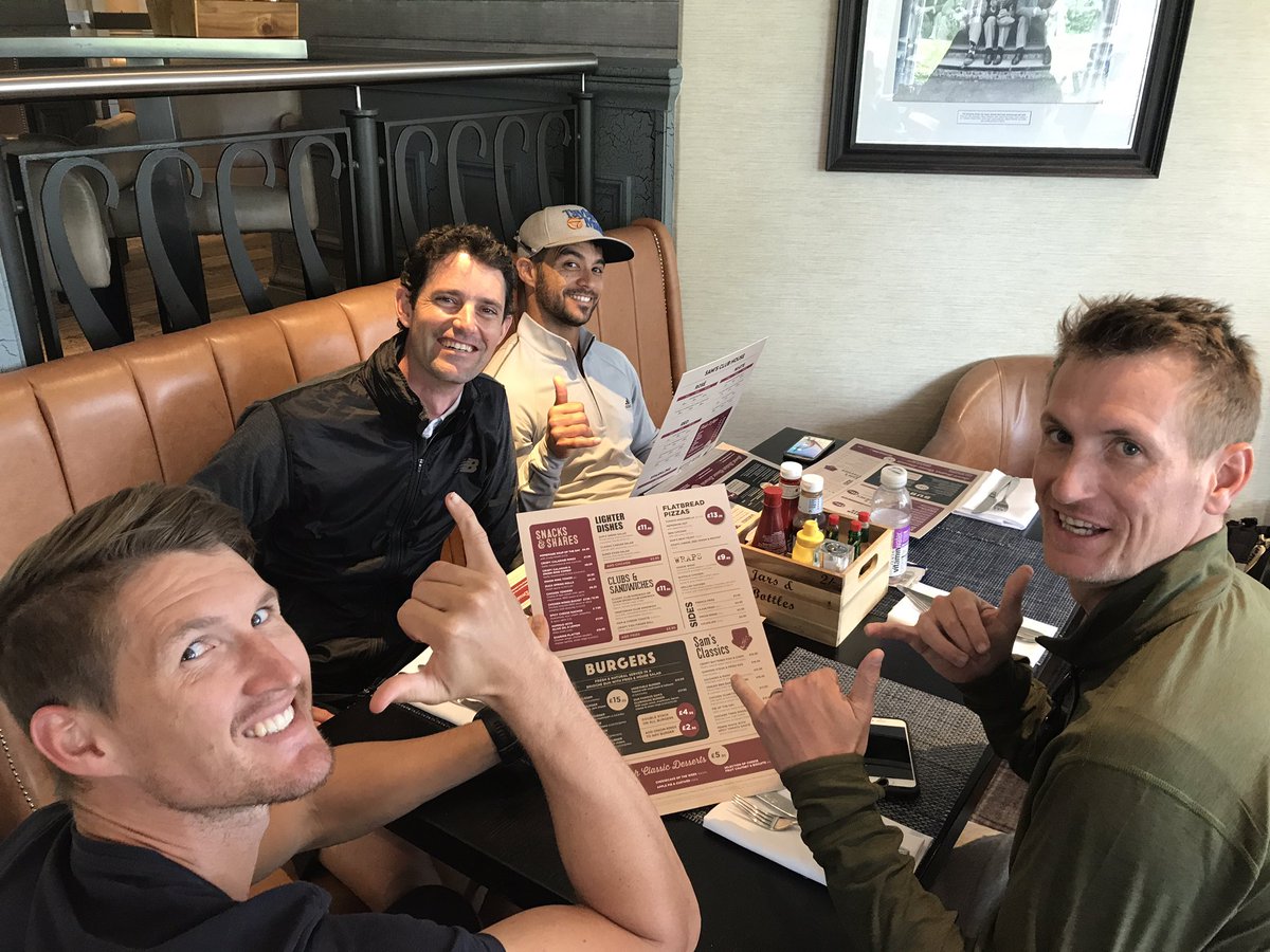 ABdeVilliers17's tweet photo. So happy the weather is clearing for our round here at @TheBelfryHotel https://t.co/ANBSW5BsXe