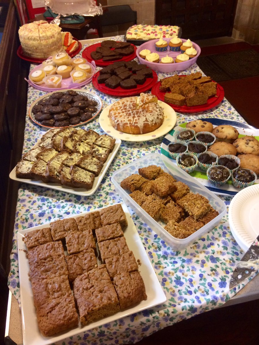 MthrVictoria's tweet image. All set for #MoreTeaLessHate @ClainesChurch 3-4pm. All are welcome. Lots of *cake*, fellowship, community #LoveWins