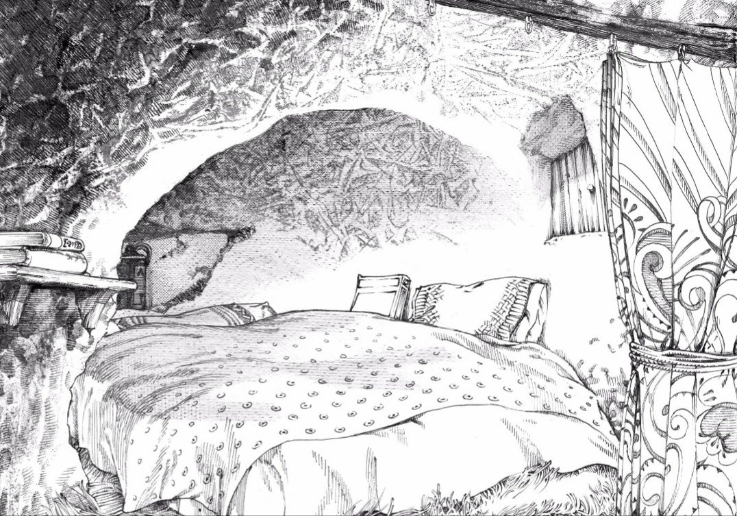 #ペン画   #ペン画を流してペン画民を増やそう   こんなタグあったんだ!過去絵だけど 