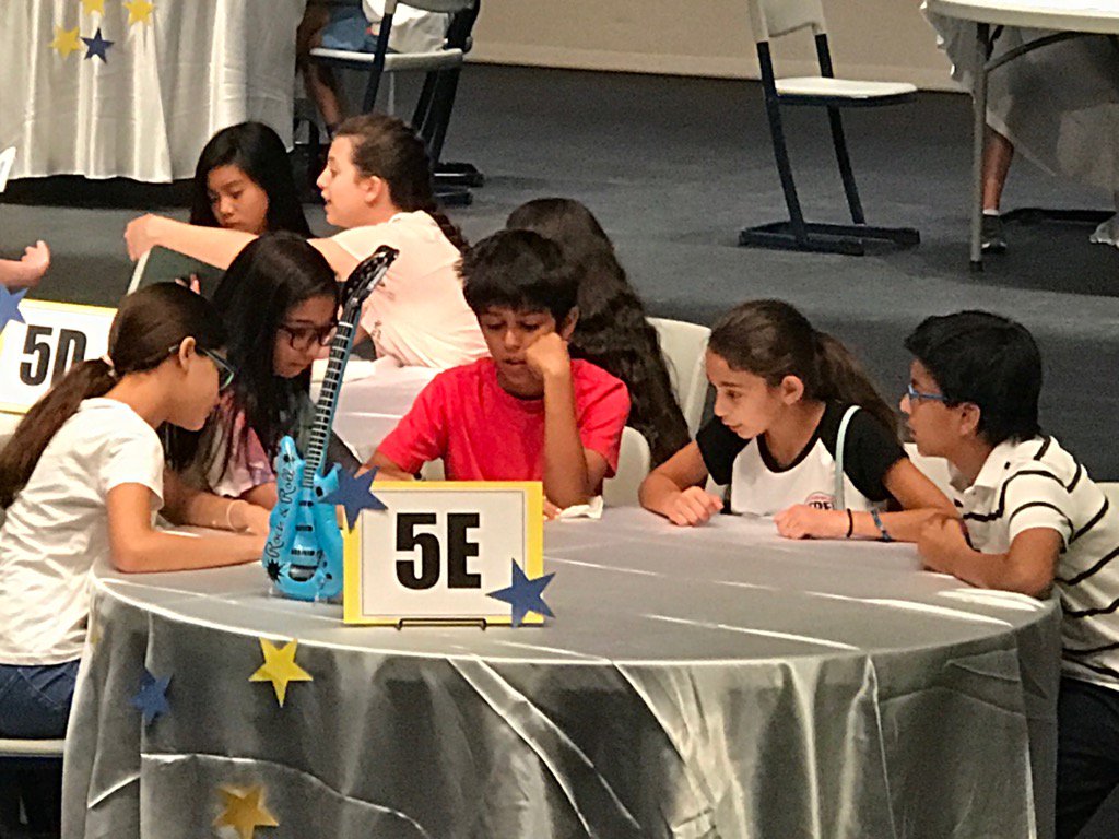 tdklump's tweet photo. Fun and safe competition produces quality learning experiences. #battleofthebooks https://t.co/ls8zCV2Odg