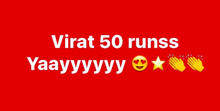 amber_rafi3's tweet photo. #IndVPak @imVkohli yayyyy 😍😍😍😍😍 https://t.co/UulWlw2XTG