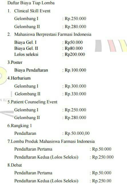 Ayo join! DAFTARKAN DIRIMU DI PEKAN ILMIAH MAHASISWA FARMASI  INDONESIA ✊
Part2