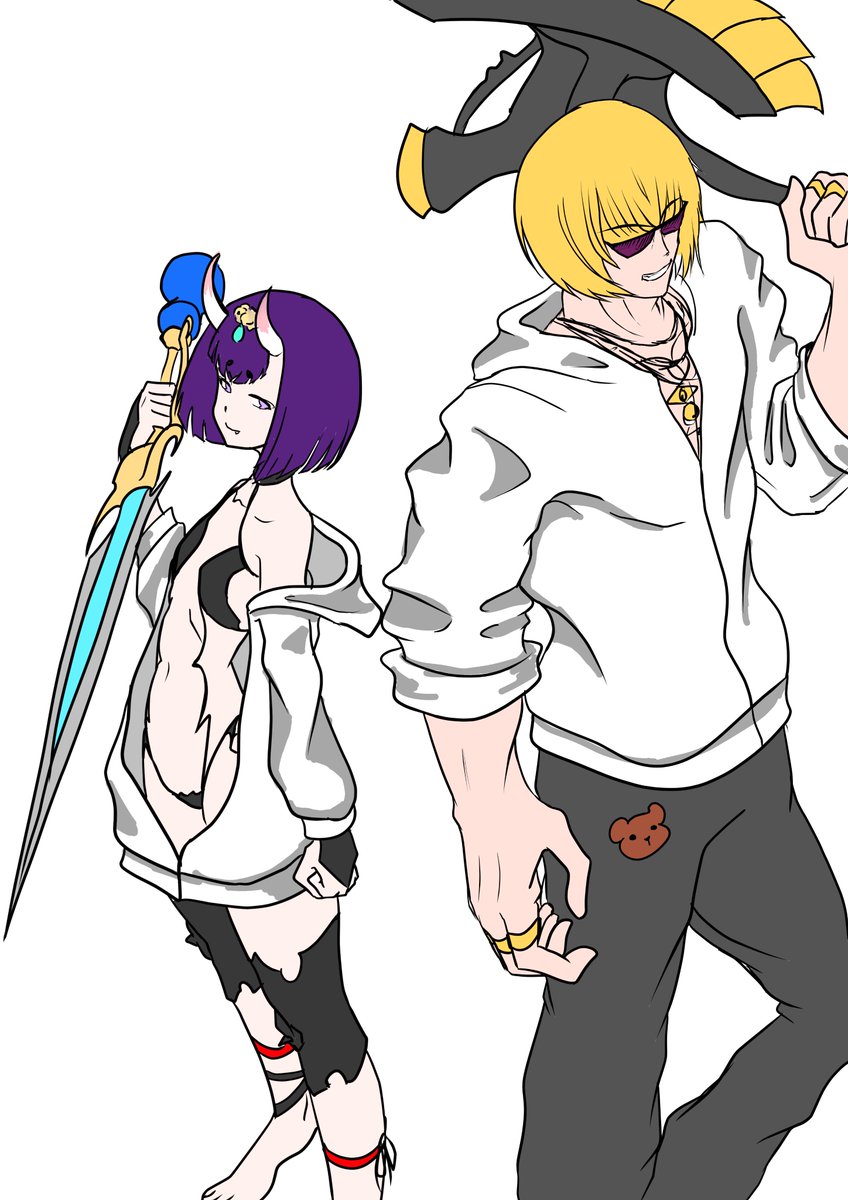 Aki雨 絵描く人 ペアパーカー 女性キャラ版fateワンドロ 女性キャラ版fateワンドロ 男性キャラ版fateワンドロ 男性キャラ版fateワンドロ