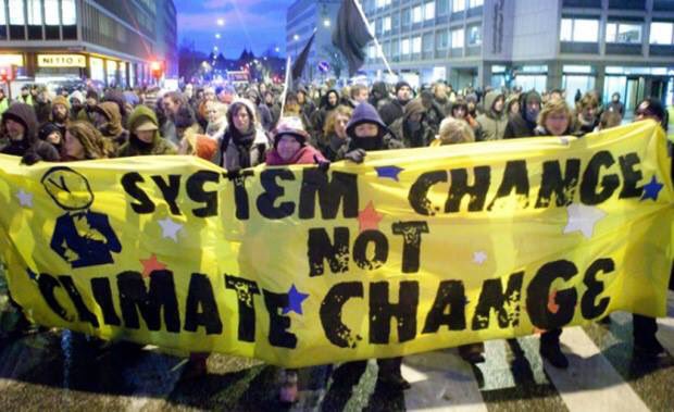 NoG20_Inter's tweet photo. Trump left the Paris climate agreement, but he already denied it. Let's converge in Hamburg to object Trump &amp; the dirty climate deal #NoG20 https://t.co/8bKl56oGBL