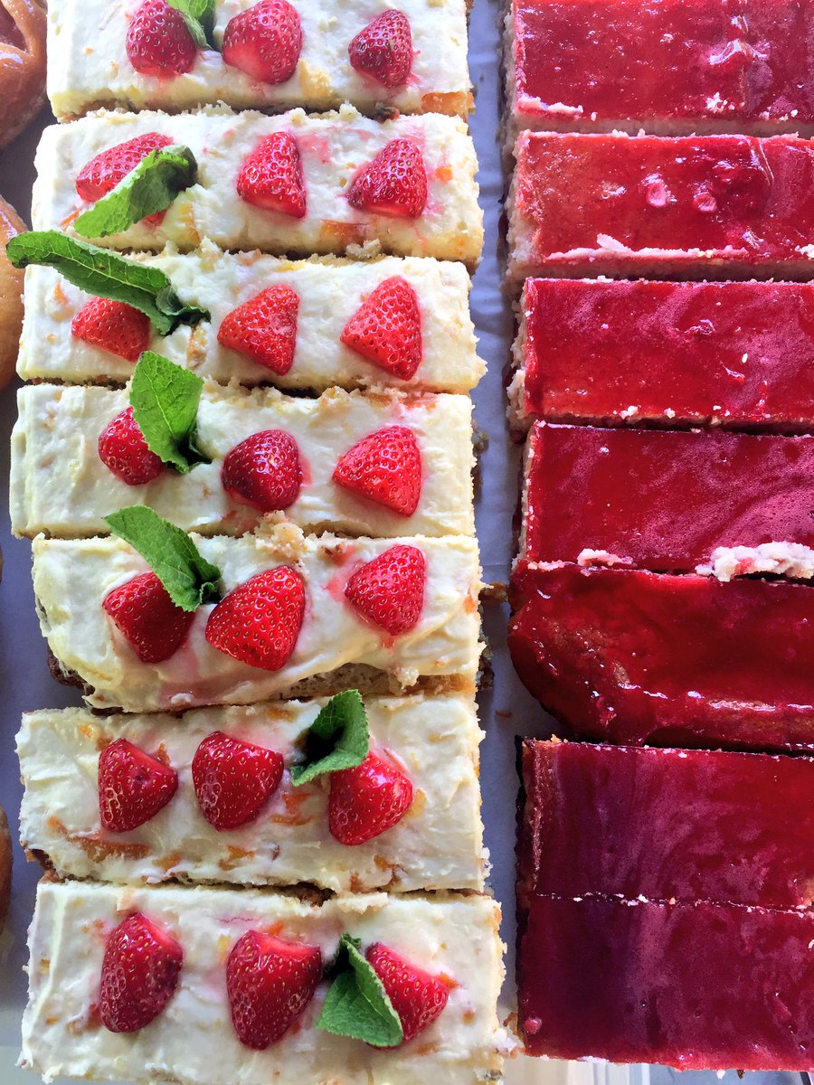 It's all strawberry fields today <a href="/RealFoodIlkley/">RealFoodMarkets</a> Suns out #ilkley gang. Let's enjoy Sunday together with cake &amp; peace