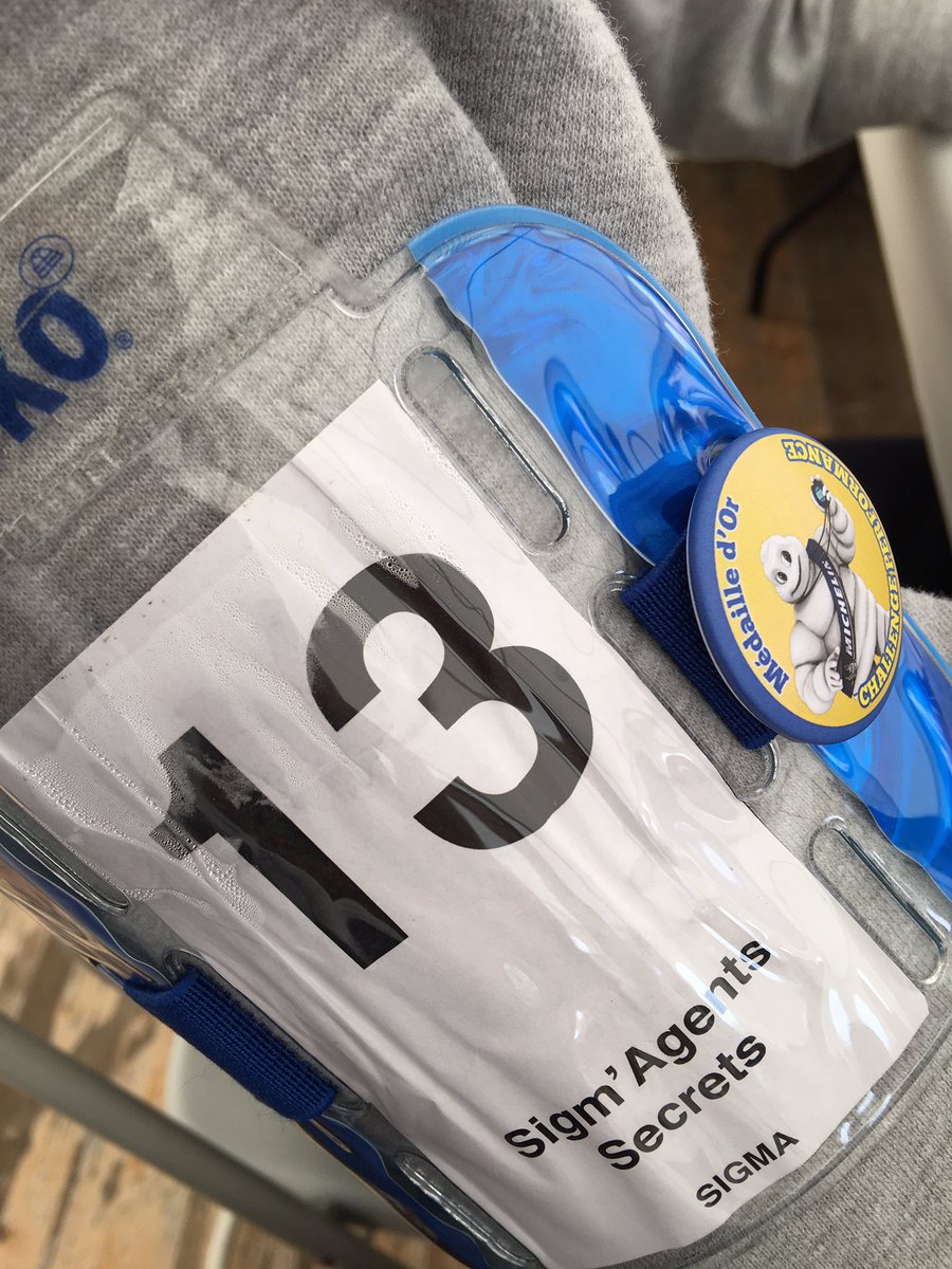 Charles_Penche's tweet photo. Première médaille d'or 🥇 pr les #SigmAgentsSecrets au #MichelinCampus !! La première d'une longue série ? @michelinrecrute @SigmaClermont 😎 https://t.co/o40KdEluAQ