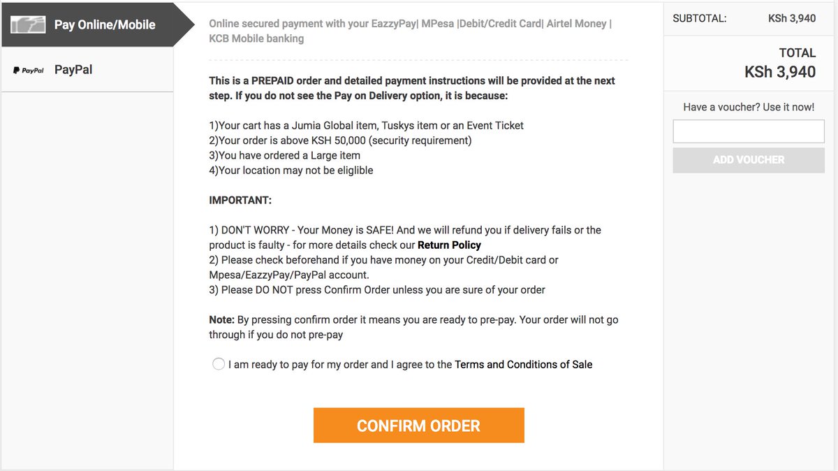 Jumia Kenya As Earlier Requested Kindly Confirm The Item You Are Trying To Purchase And Your Delivery Address For Further Assistance Gs
