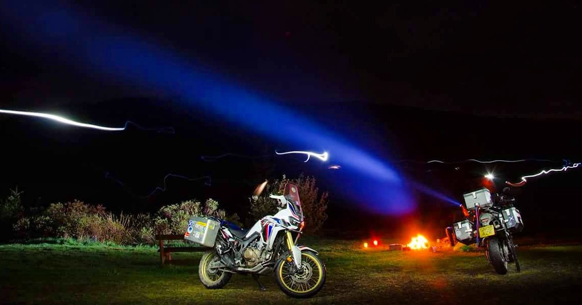 WintonMassif's tweet photo. Gearing up for another #motorcycle #camping trip here in #Scotland https://t.co/FVq98ra9du