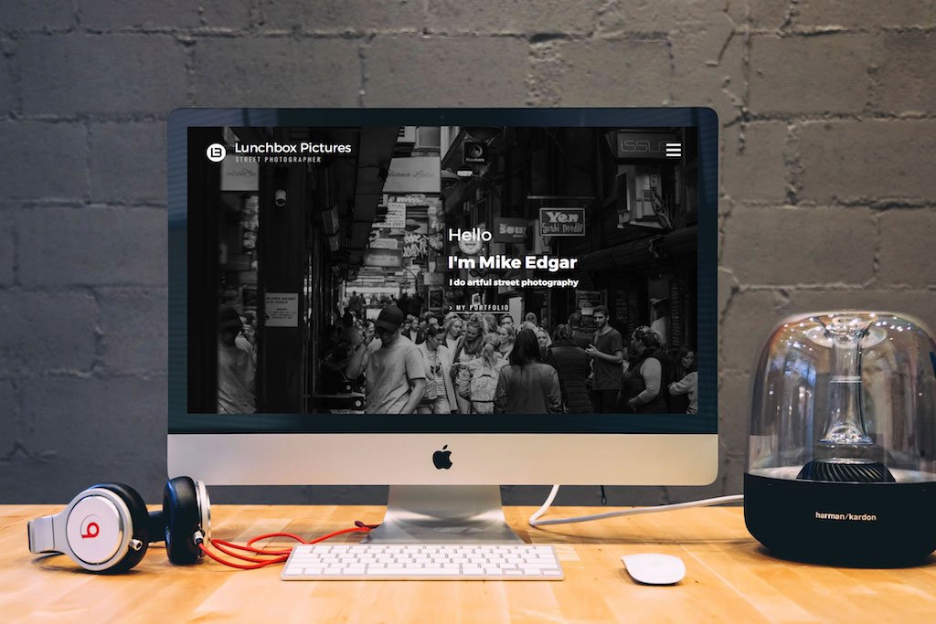 ShibcaDesign's tweet image. We just launched a new website for a Melbourne based street photographer Lunchbox Pictures LunchboxPictures.com.au #freelance #webdesign