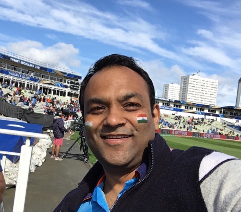 docshubh9's tweet photo. Go go India #CT17 #ChampionsTrophy2017 #chakdeindia #INDvPAK https://t.co/w9Q401wANh