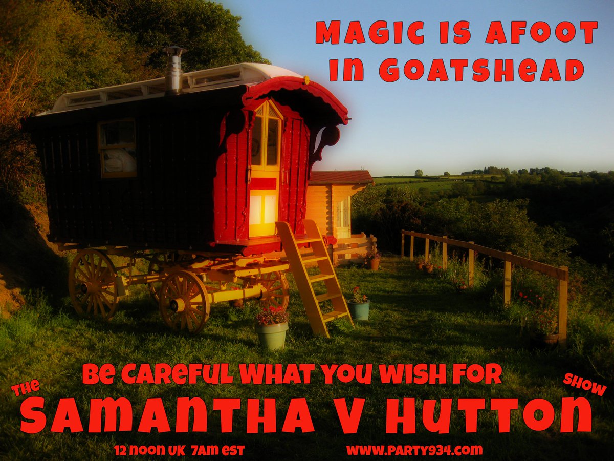 SamanthaVHutton's tweet photo. Join us in 10 minutes time live! #Magic is afoot in #Goatshead... #BeCarefulWhatYouWishFor #Comedy #Radio #WitchInTrouble #Jeeves #Mystery https://t.co/Slu1Civ2Yh