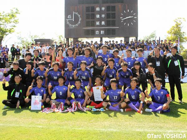 gekisaka's tweet photo. 「胸にもう一個星をつける=全国制覇」へ!富山一が5試合で計63得点無失点の圧巻V!富山 https://t.co/x98GUvRVk8 #gekisaka https://t.co/RcDj6rgmRa