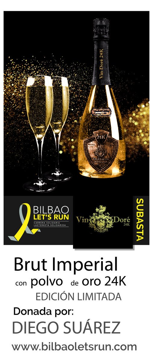 BilbaoLetsRun's tweet photo. 500€ por la botella de brut imperial con polvo de oro 24k, regalo de VinDoré24k #BilbaoLetsRun https://t.co/thIfr9zZna