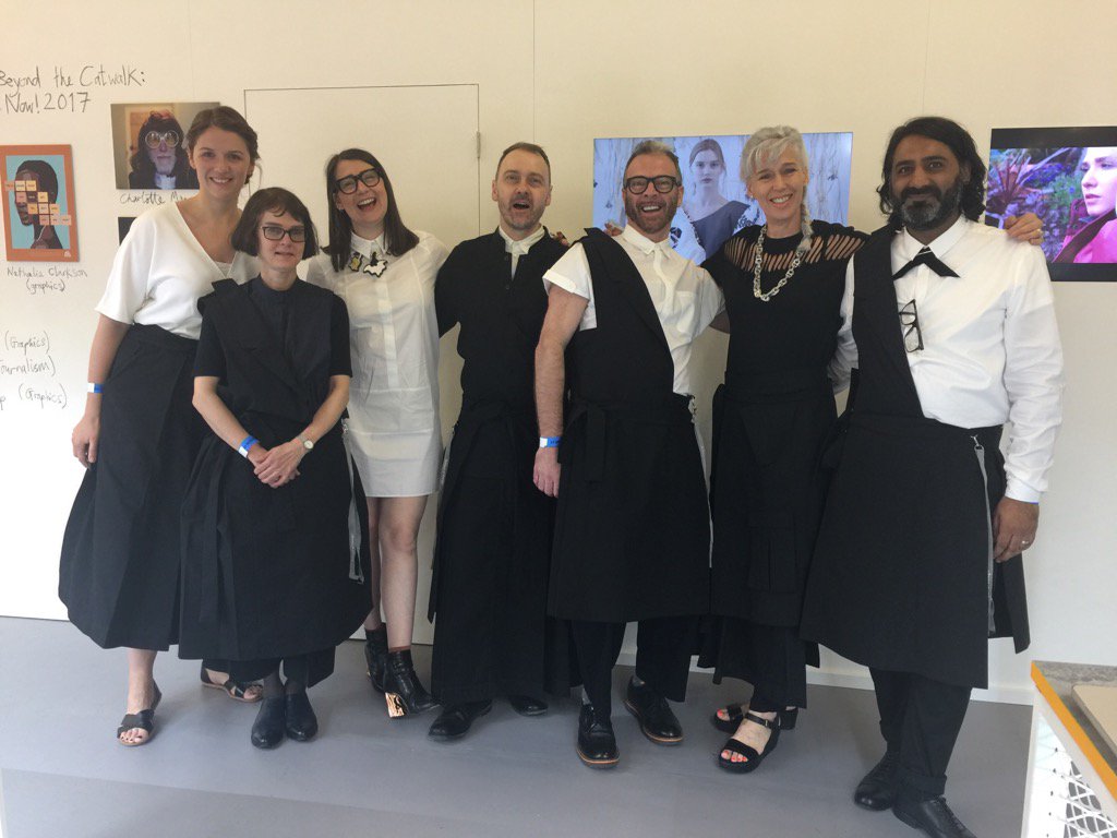 Team Fashion ready for a great GFW!
#ravensbourne