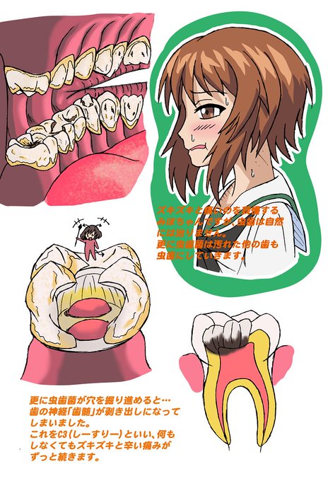 虫歯の日のtwitterイラスト検索結果