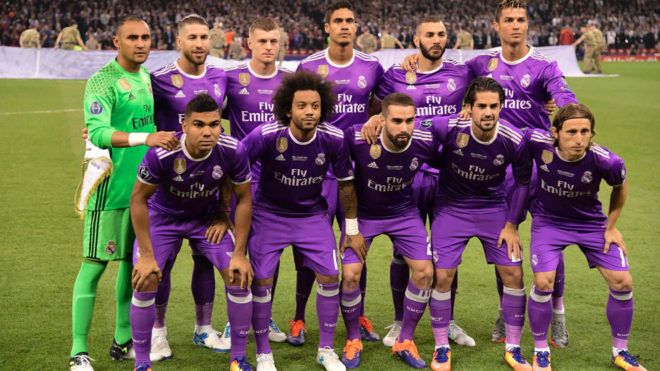 Inilah XI Real Madrid (Janda muda) yang menghancurkan Juventus (Nyonya tua) 4-1 dinihari tadi di Final Liga Champions. #CAMP12NS