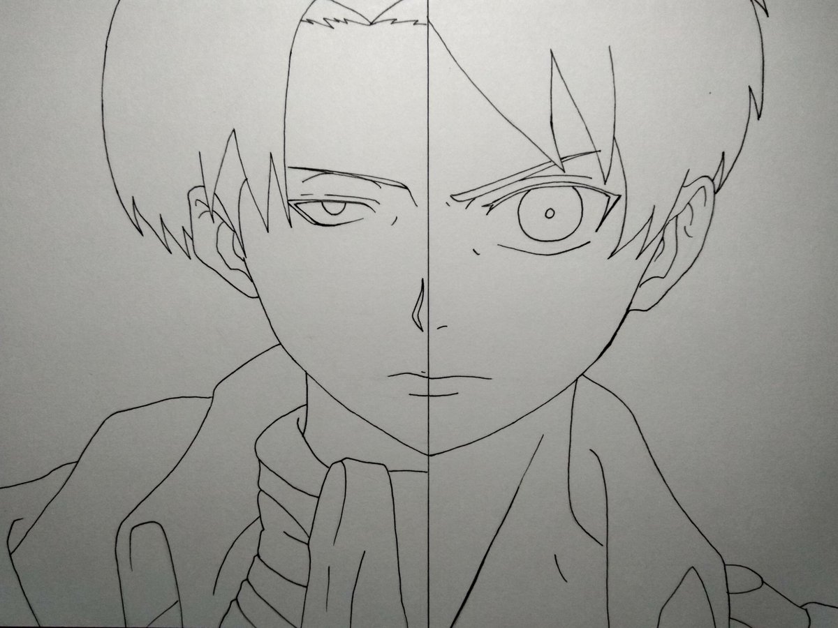 Bayu Jati Ø¯Ø± ØªÙÛÛØªØ± Drawing Art Sketch Manga Anime Artwork Eren Erenjaeger Levi Leviackerman Shingekinokyojin Attackontitan Drawingpen Sketchbook Https T Co Eem5kom4mv