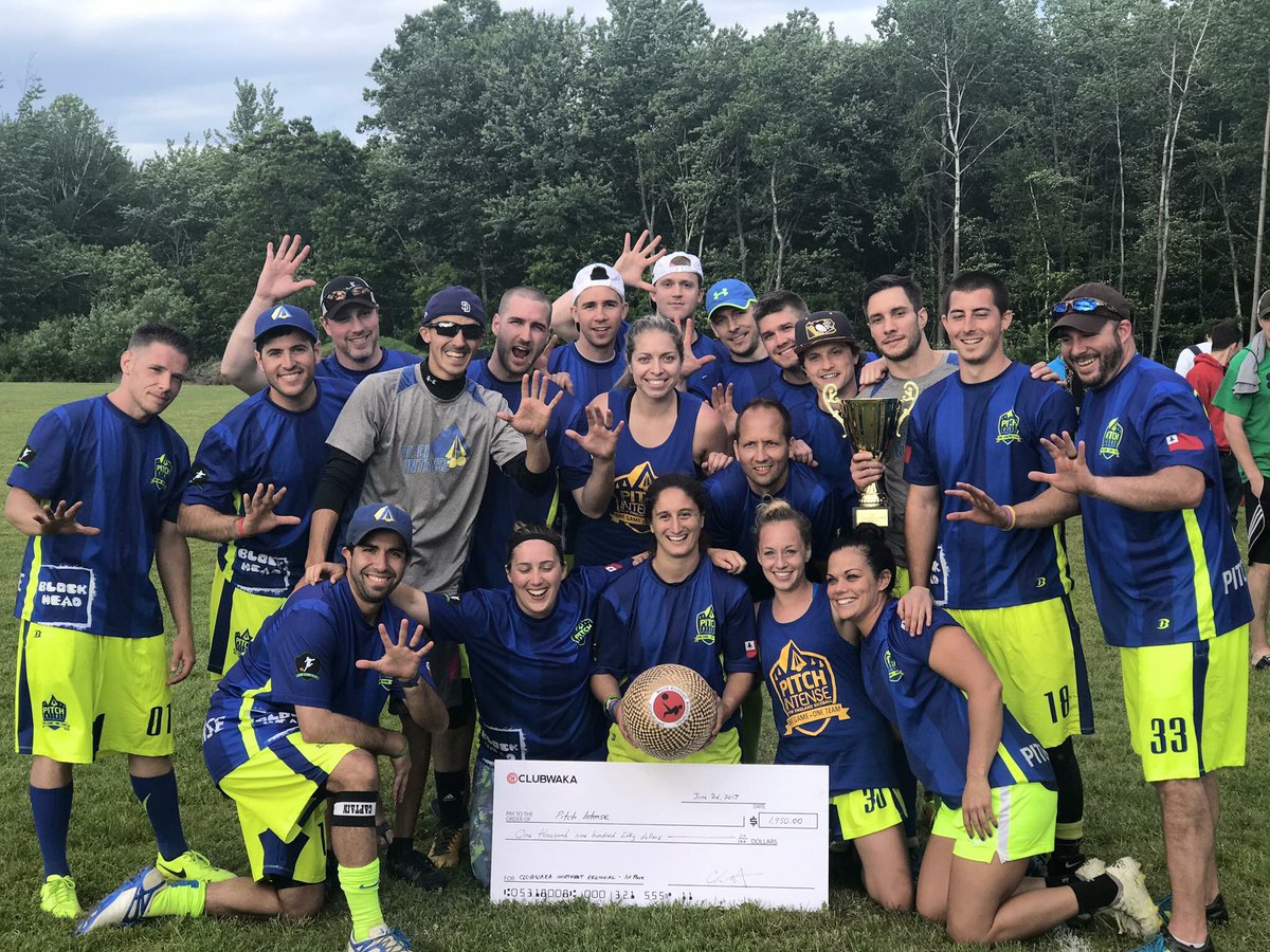WAKA_Kickball's tweet photo. Congratulations to PITCH INTENSE (MA) on winning the 2017 #CLUBWAKA Northeast Regional #Kickball Tournament! https://t.co/xiSa7IQh9t