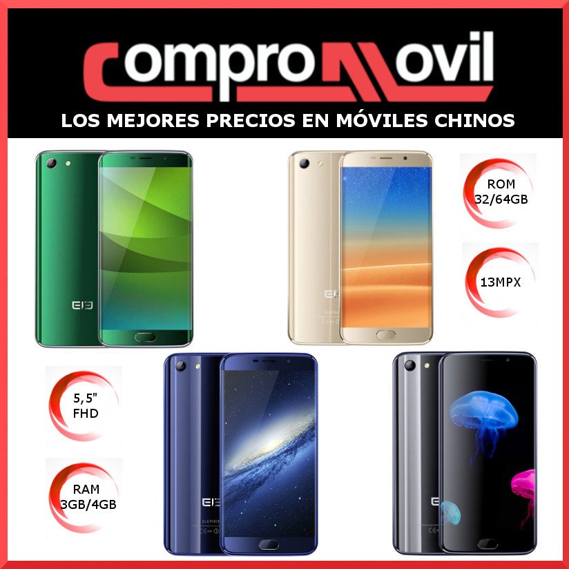 Elephone S7 3GB/32GB compromovil.es/elephone/2769-…
Elephone S7 4GB/64GB compromovil.es/elephone/2806-…
CÓDIGO DE DESCUENTO 10€: MOVILDESCUENTO