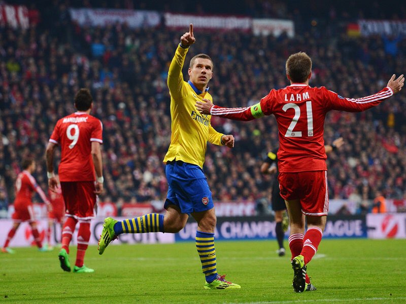 Happy birthday to former gunner Lukas Podolski! 