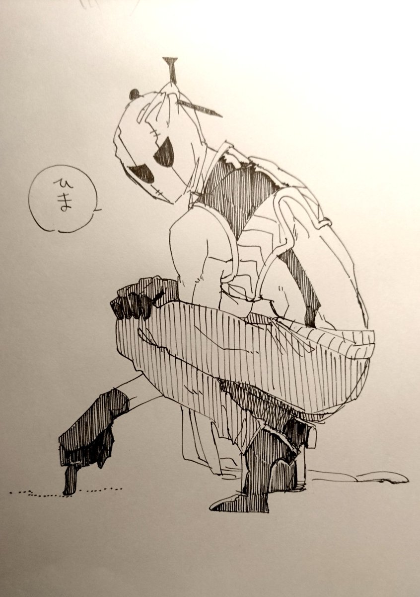 暇だからアリの行列の邪魔をするR
#創作 