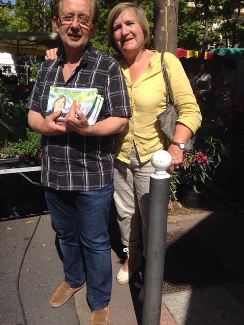 NancyCanaud2017's tweet photo. Ce matin au marché paysan d'Antigone à la rencontre des habitants et des commerçants de la #circo3402 ! #législatives https://t.co/qZRrTSQ0vU