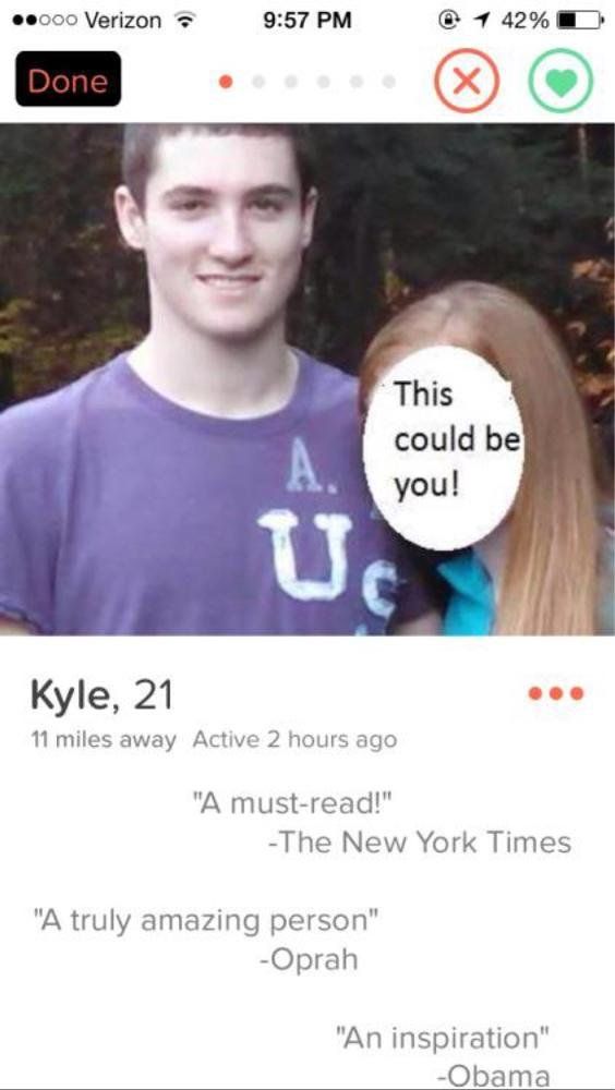 Kyle gets it