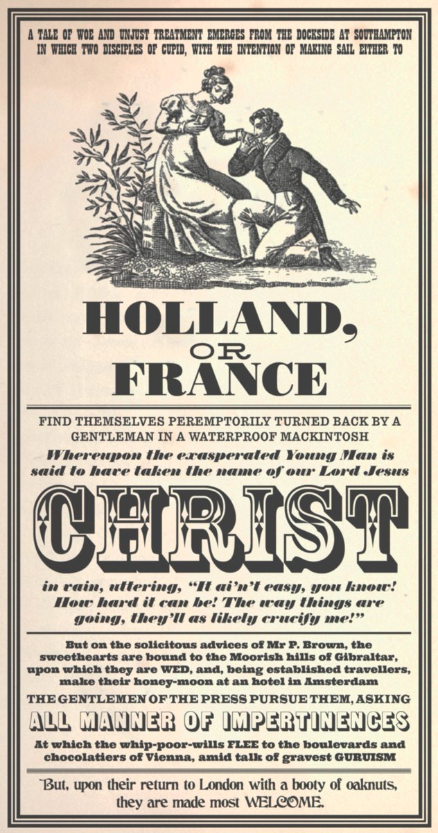 While it’s all Beatley, here (again) is that Victorian poster that inspired Lennon to write The Ballad Of John And Yoko.