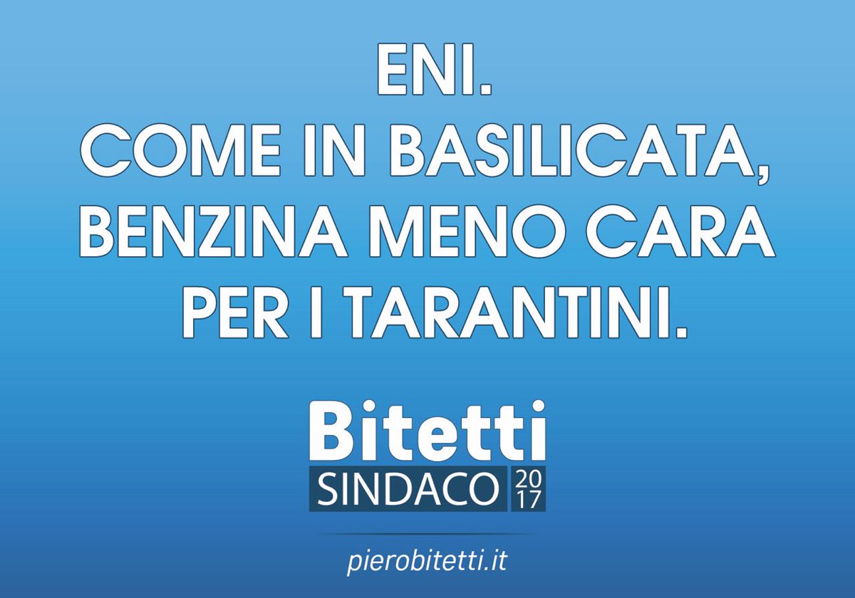 pierobitetti's tweet photo. Taranto deve riavere la sua dignità!
⬇️Qui il nostro programma!⬇️
https://t.co/rEtFGHDREi
#DecideTaranto #BitettiSindaco https://t.co/sqr4pxRbM8