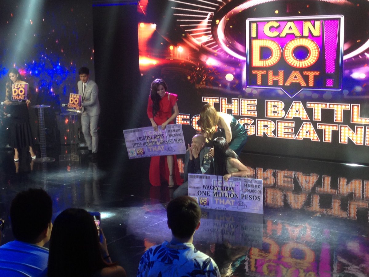 Our Greatest Entertainer Wacky Kiray! #iCanDoThatGreatestEntertainer
