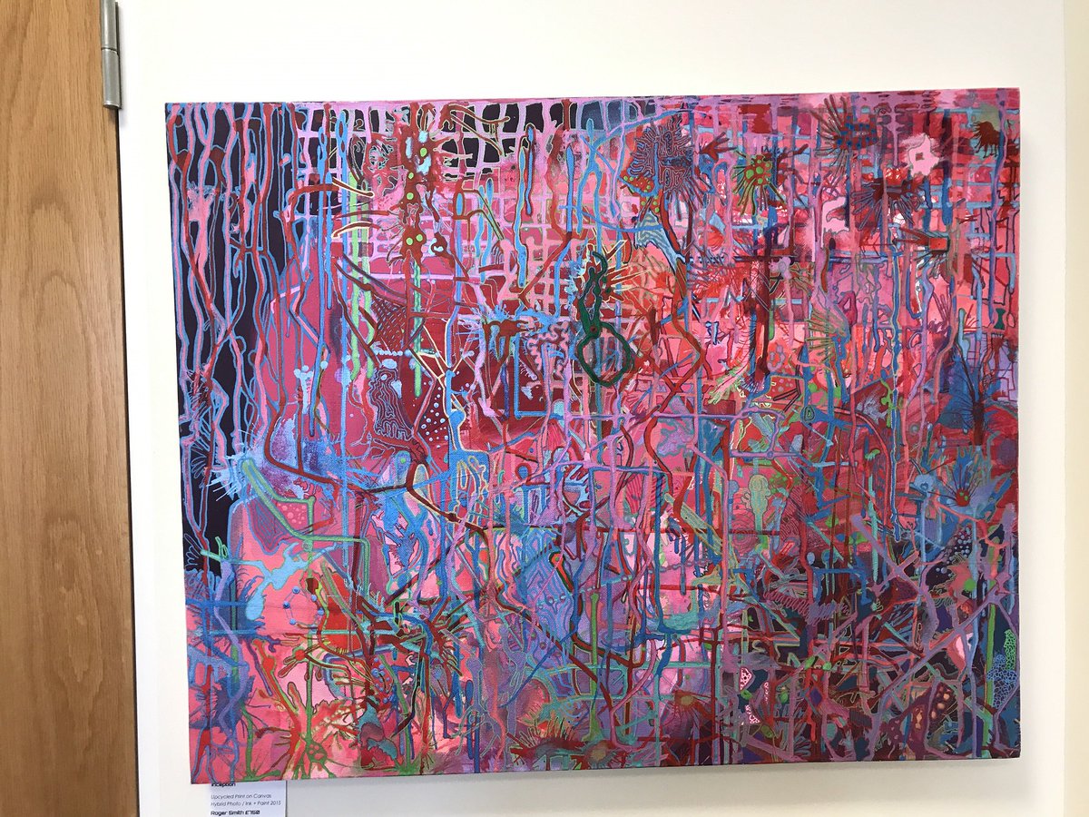 A HUGE thank you to @openforart17 organisers Carol Cruickshank, Olivia Nurrish &amp; Liz Bowers! Our office has never looked so great #Poundbury