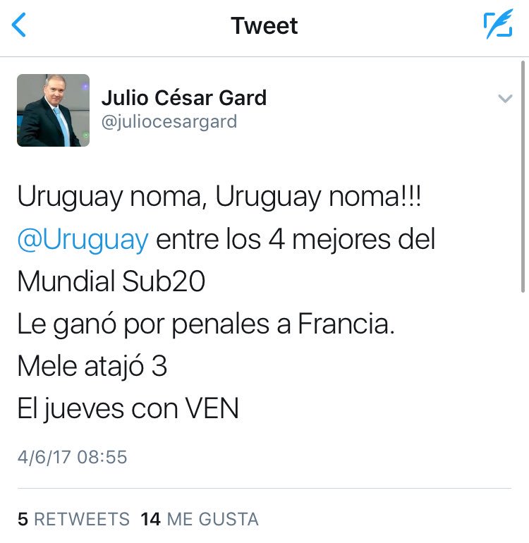 noseasmalotv's tweet photo. ¡Le ganamos a Portugal, a Paraguay y a Francia todo en el mismo partido! ¡Uruguay nomá! https://t.co/tGksEtvNEf