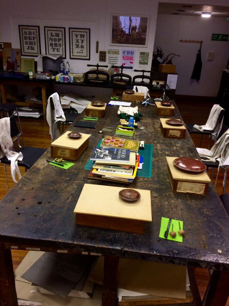 stanandgladys's tweet photo. Sat @sbf1891 wood engraving taster day.1st engravings by folk who have never done any printmaking before. Fab work-well done @woodengravers https://t.co/7ZetoB1Glw