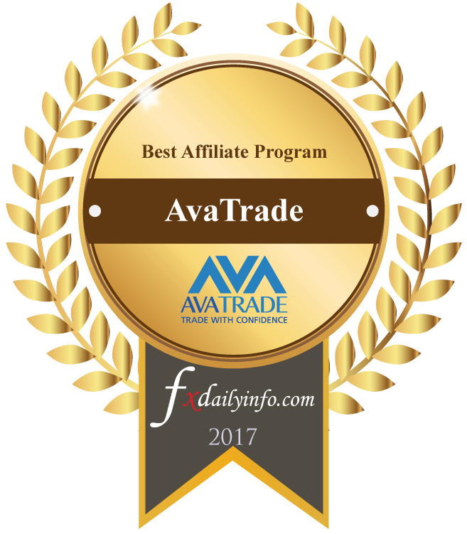 AvaTrade's tweet photo. We are pleased and honoured to add yet another award to our already full shelf – Best Affiliate Program by #fxdailyinfo.com! https://t.co/92qpyE90G4
