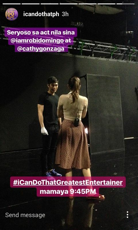KeithNarciso's tweet photo. Goooo Pards!!!! @Mscathygonzaga @robertmarion #iCanDoThatGreatestEntertainer https://t.co/Kz05IparRX