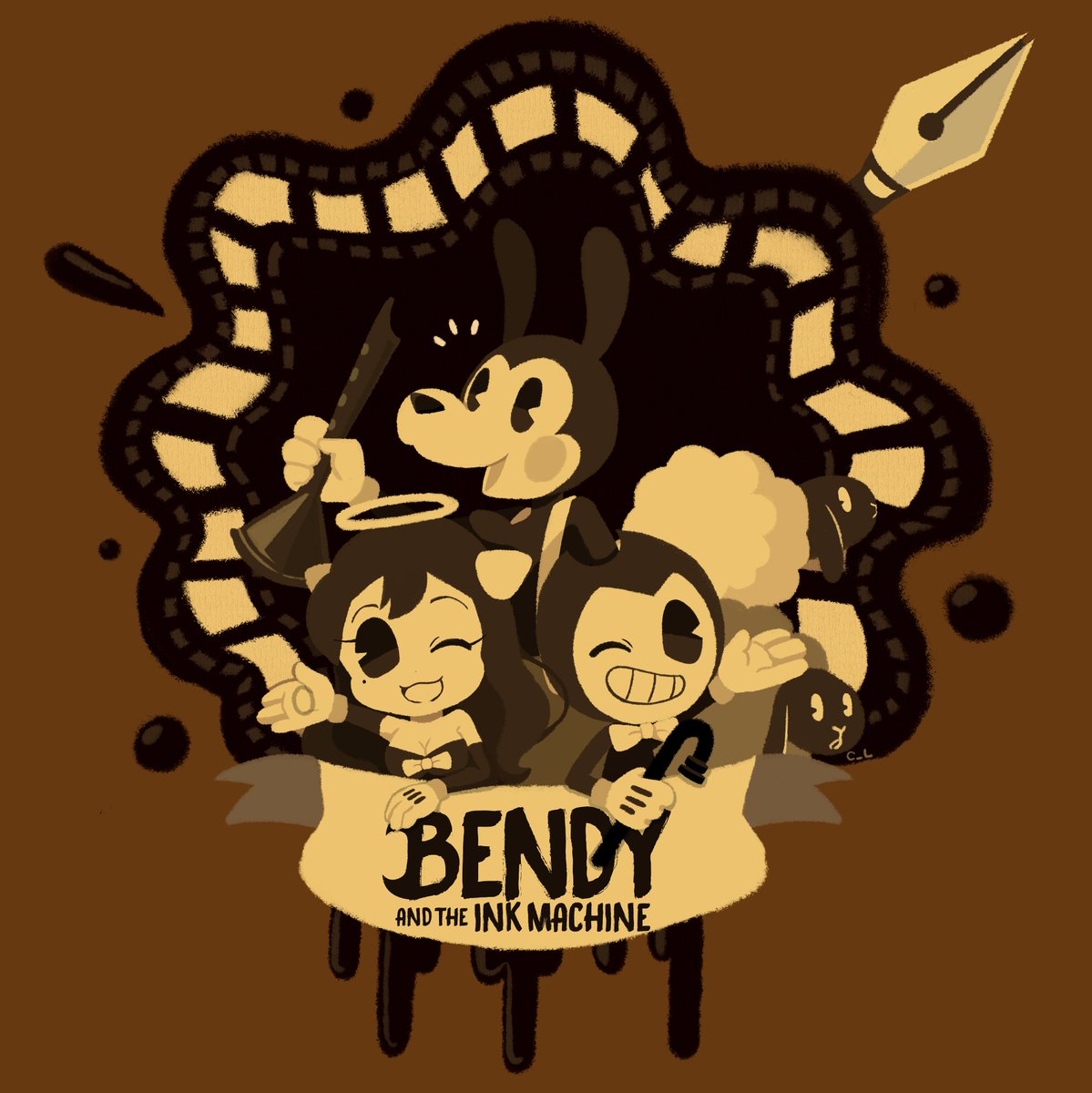 #BATIM #Bendy_and_the_ink_machine