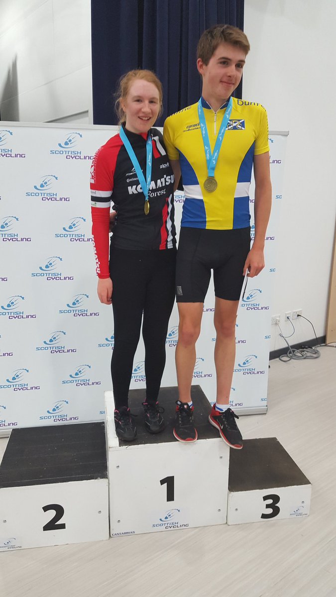 ScottishCycling's tweet photo. 25 Mile Time Trial #SCNatChamps
Junior Champions
Georgia Mansfield #RT23
Ross Thomson @DunfermlineCC https://t.co/N9zQoTpz6V