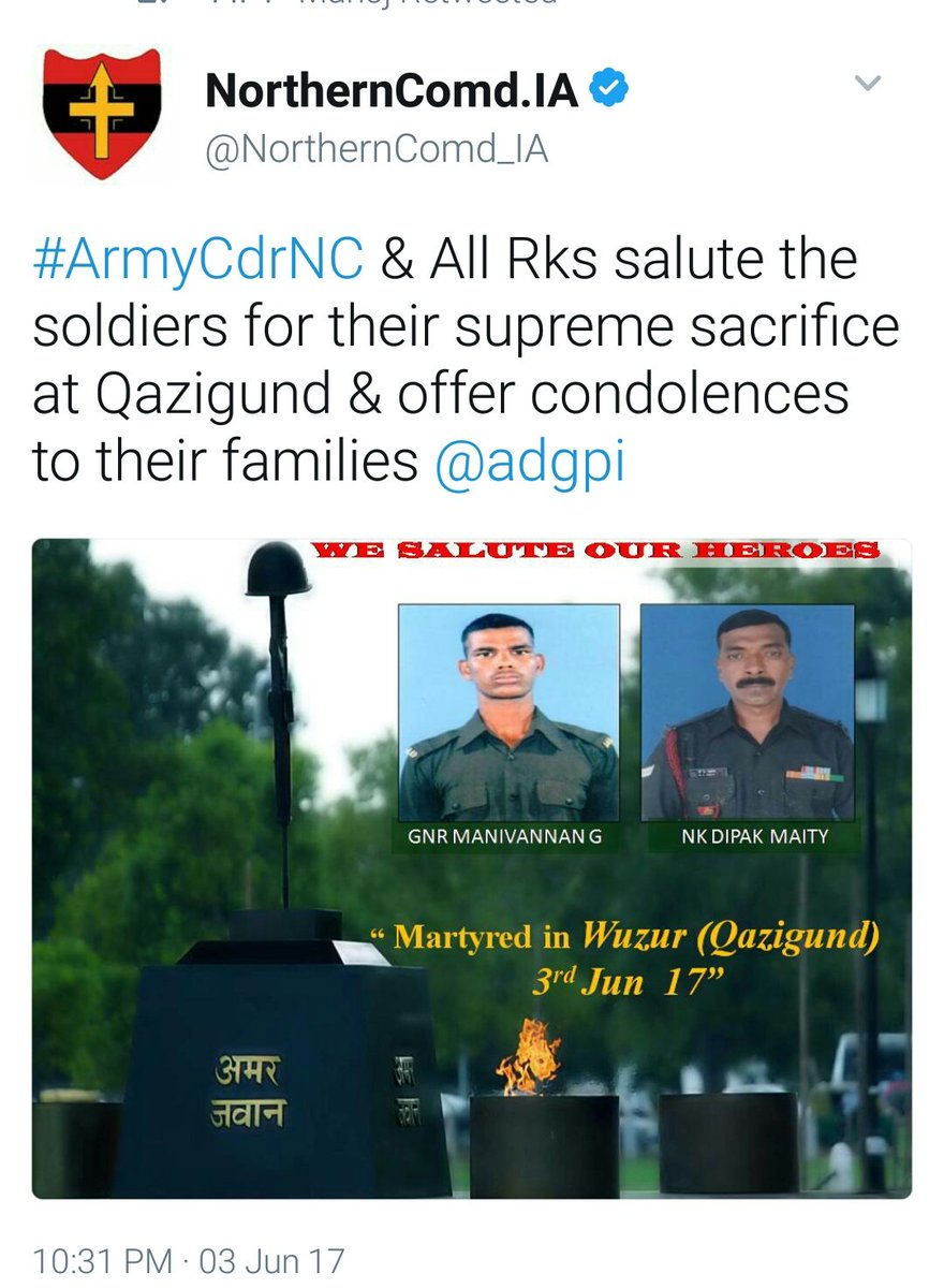 RitaG74's tweet photo. Shameful that on one side our army is paying homage to martyrs &on the other our cricket team is playing with their murderers
#SabseBadaDroh https://t.co/YMqwy5tNgx