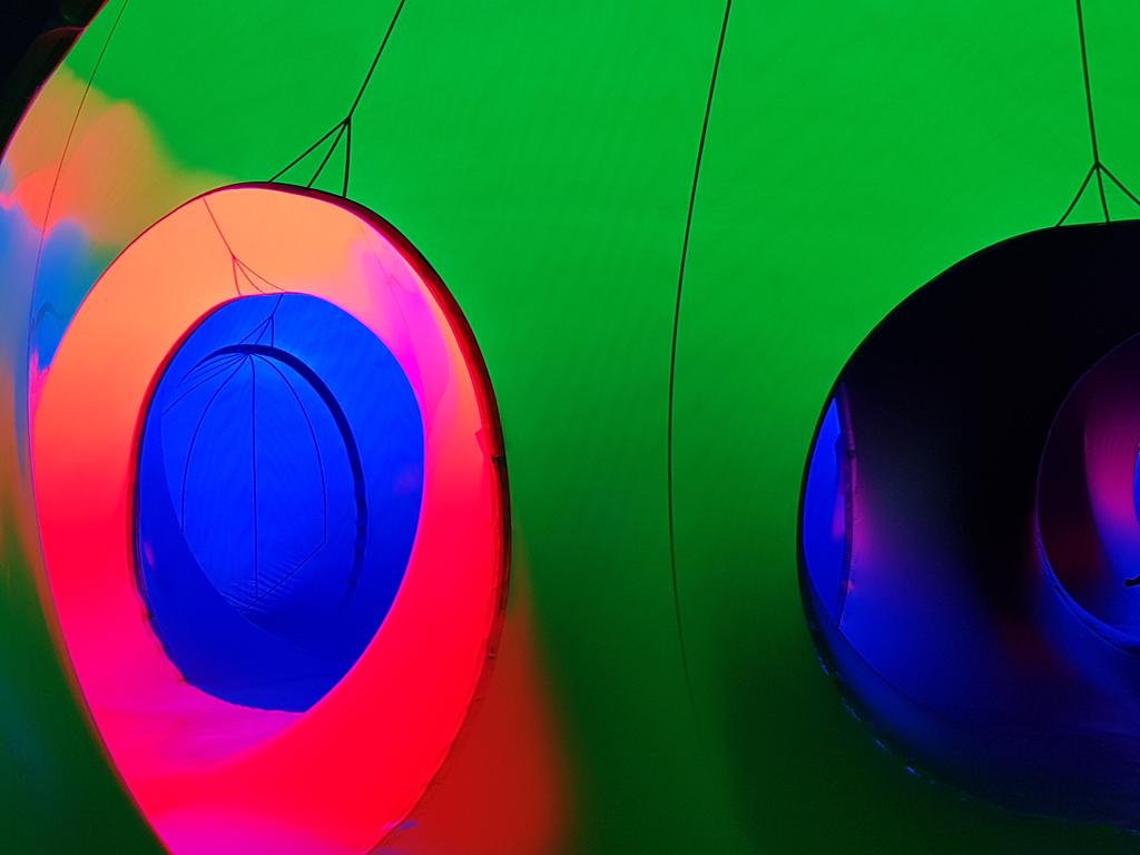 rodkoff's tweet photo. @LakesideArts #Albesila looking amazing today. Best #luminarium yet I think. Thank you @ArchitectsofAir https://t.co/oAcP9S7mor