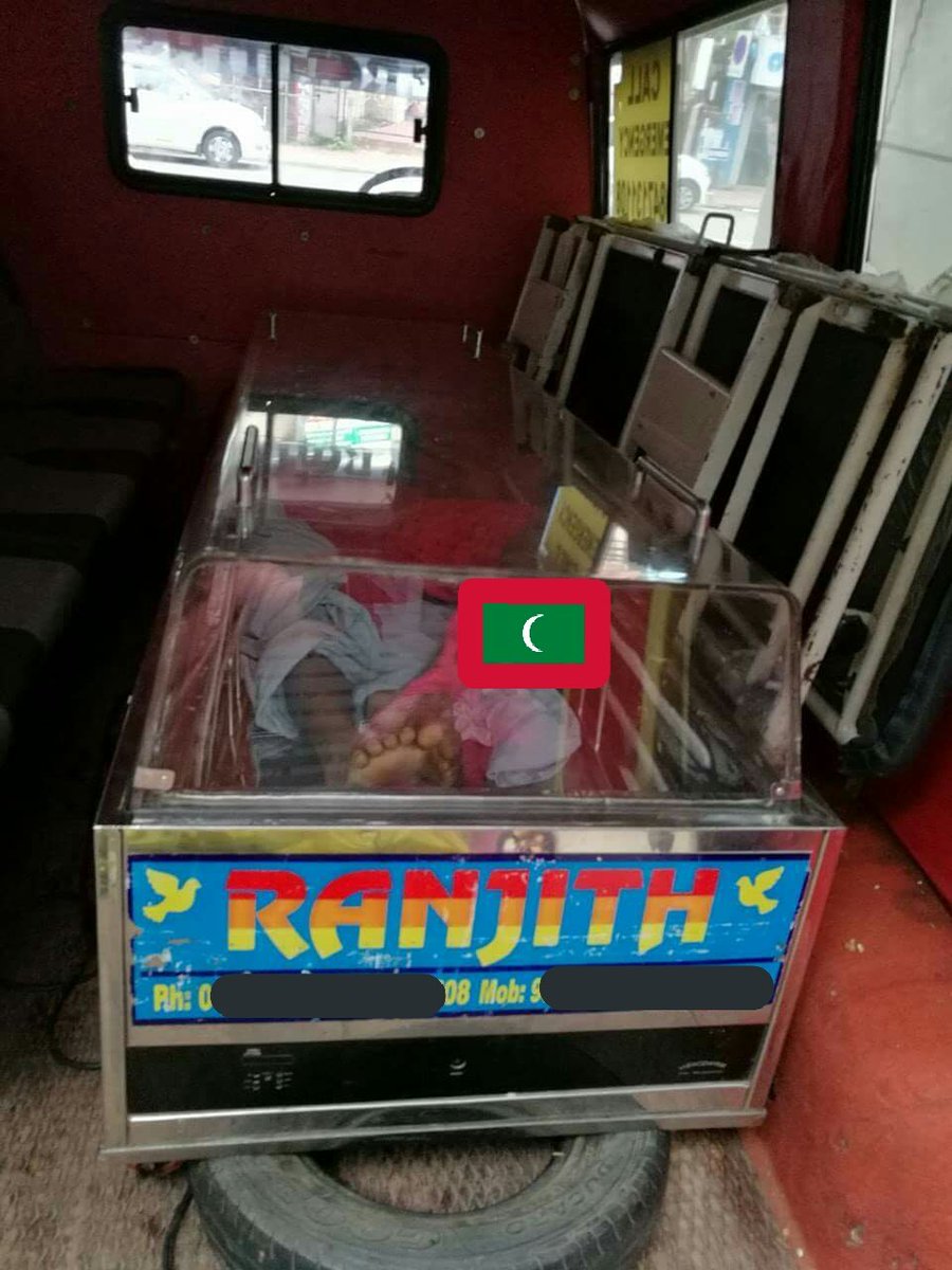 MaldivesMedia's tweet photo. #Breaking India, TRV ga dhivehsaku miadhu hendhunu niyaavi gothah mortuary ah nulevi adhives mi van thereyga. @MDVTRV ge beynumaky koba ? https://t.co/c8usPCMHU1